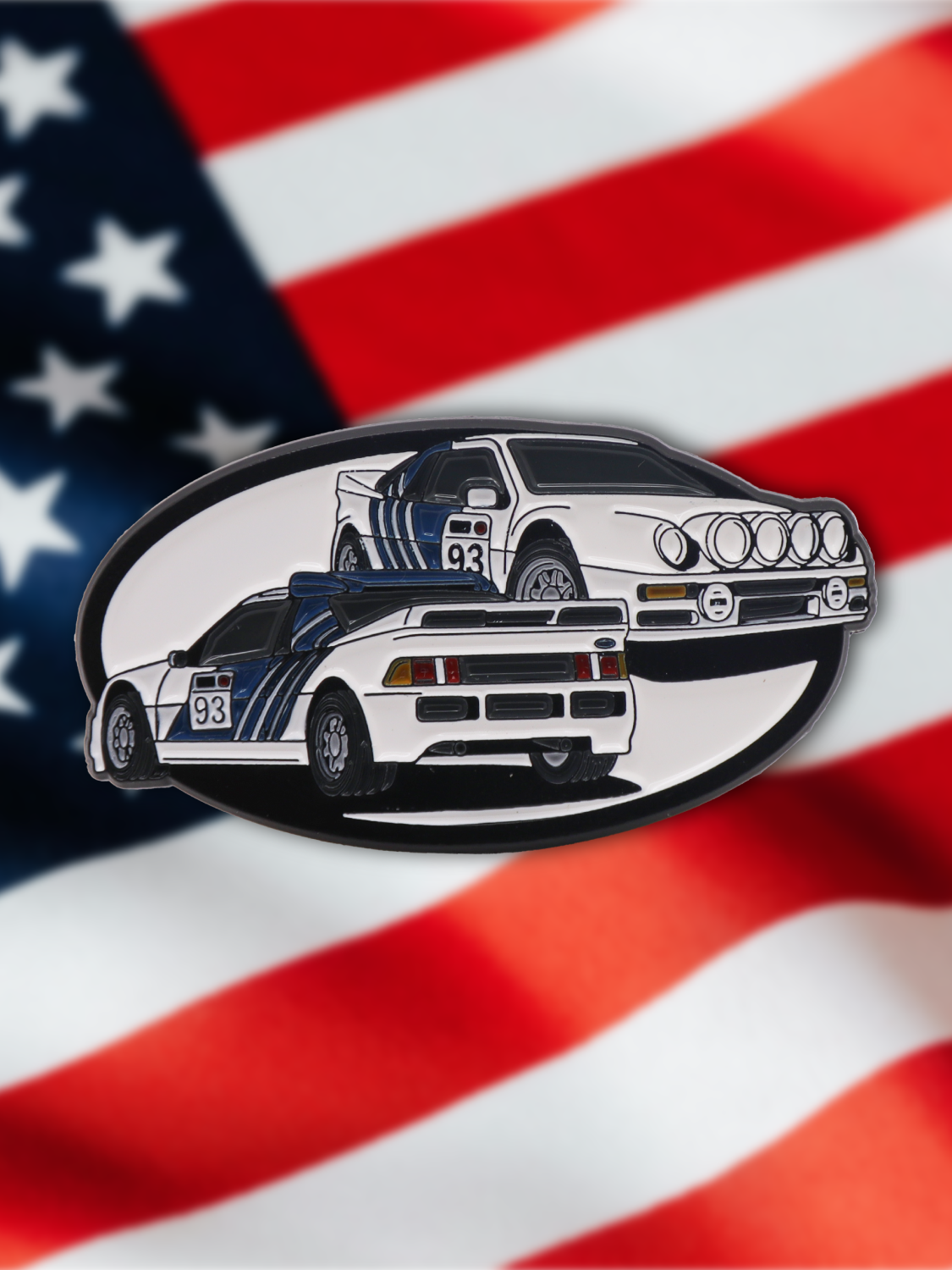 Ford RS200 - Rally Inspired Enamel Pin